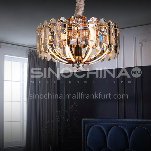 Home bedroom dining room living room crystal chandeliers modern creative personality Nordic light luxury crystal lamps-BRS-W16053